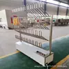 Estante para Secar Zapatos de Material 304 con Desinfección por Ozono, Estante para Secar Zapatos con Aire Caliente, Gabinete de Zapatos de Goma, Estante para Secar Zapatos con Desinfección por Ozono