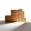 Fabricante de Cajas de Cartón Sf Express Venta al por Mayor Cajas Cuadradas Pequeñas Cajas para Mudanza de Media Altura Cajas de Embalaje para Almacenamiento