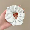 Acessório de cabelo elástico, estilo jovem, scrunchie moderno novo de 2025, headwear de tecido de malha elegante de verão para mulheres