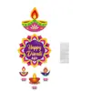 Decoração de Festa Indiana Diwali de Novo Produto Transfronteiriço Pendente de Porta Adereços de Decoração para o Festival Diwali Enfeites Pendurados na Porta