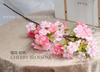 Flor artificial de cerejeira flor de ameixeira flor de pêssego flor de seda flor artificial terno de flor altamente artificial cerejeira de galho alto solteira atacado