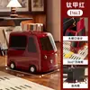 Papelera con Forma de Autobús para Uso Doméstico, Móvil, Nuevo Modelo 2026, Alto Valor Estético, Diseño Creativo para Dormitorio, Papelera de Sala de Estar, Cesta para Papel Higiénico