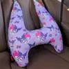 Almohada para Coche para Prevenir Tensión en el Cuello, Reposacabezas de Coche de Dibujos Animados Lindo, Almohada de Soporte para el Cuello, Reposacabezas de Coche para Niños, Gadget para Dormir en el Asiento Trasero