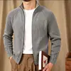 Otoño 2026 Transfronterizo Amazon Xiyin Estilo 3D Dinero Viejo Nuevo Suéter Cardigan de Cuello Alto Moderno Talla Europea