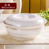Prato de cerâmica Jingdezhen Prato Prato Prato Prato Prato de arroz doméstico Prato de osso Prato de peixe Prato de mesa estilo europeu