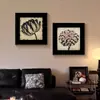 Pintura Decorativa de Restaurante Francés de Lujo Estilo Medieval, Arte de Pared para Cabecera Estilo Artístico, Arte de Nicho Pintura Colgante Floral para Sala de Estar