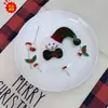 Decorações de Natal Transfronteiriças Pingentes de Natal Acessórios para Árvore de Natal Feltro Algodão Espessado Feito à Mão DIY Papai Noel