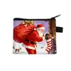 Porta-moedas de Natal Infantil Mais Vendido, Porta-cartões de Poliéster Fofo para Alunos do Ensino Fundamental, Mini Bolsa de Armazenamento Portátil, Atacado Transfronteiriço