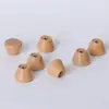 En Stock Venta Directa de Fábrica Tapa de Tetera de Madera Maciza de Madera de Loto, Tapa de Perla de Madera para Cafetera, Perla Superior Antideslizante y Anti-quemaduras