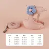 Nueva correa de flores para gato, arnés estilo chaleco para perro, venta al por mayor de artículos para mascotas, tienda de mascotas, gatito ragdoll