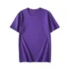 Camiseta de Algodón para Hombre de Manga Corta, Cuello Redondo, Color Sólido, Paquete de 24 Piezas de 180g, Camiseta Lisa al por Mayor, Publicidad, Impresión de Logo DIY