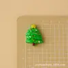 Ímãs de Geladeira de Natal Transfronteiriços Papai Noel Alce Acessórios DIY Adesivos Magnéticos Desenho Animado Fofo Decorações para Casa