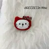 Día de Año Nuevo Oso y Conejo Rellenos de Algodón Accesorios Dibujos Animados Infantiles Broches de Peluche Accesorios para Zapatos y Ropa Accesorios para la Cabeza