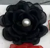 11cm Fada Coreana Pérola Artesanal Flor Estéreo Crianças Vestido de Casamento Decoração DIY Acessórios de Cabelo de Casamento Flor de Sapato Flor de Bolsa