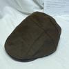 Gorra de algodón sencilla de estilo japonés para mujer, estilo retro británico, informal, combinable, con lengüeta de pato, estilo vendedor de periódicos, para otoño e invierno.