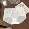 Panty de seda de hielo semitransparente para mujer con sensación nude, seda de morera 7A, antibacteriano, hipoalergénico, braguita de una pieza floral de tiro medio