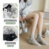 Calcetines sin hueso calcetines finos de verano para mujer calcetines de encaje con lazo calcetines de algodón de malla calcetines desodorantes absorbentes del sudor calcetines de mujer