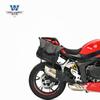 El lobo de coche musculoso es adecuado para el casco de borde lateral Qianjiang race 800, casco medio, casco completo con cerradura, modificado con portaequipajes de liberación rápida