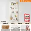 Tablero perforado colorido inspirado en la dopamina para decoración de pared de sala de estar, un nuevo estante de almacenamiento metálico engrosado con accesorios magnéticos, diseñado para ocultar imperfecciones