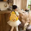 Mochila Infantil para Niños y Niñas de Jardín de Infancia, Bolso de Lona con Lindos Diseños de Conejito y Oso de Dibujos Animados, Mochila Escolar para Estudiantes