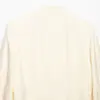 2026 Verão Novos Produtos Europeu e Americano Moda de Rua Feminina Jaqueta Botões Slim Fit W085 368886