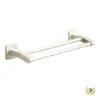 Estante Blanco para Toallas de Baño, Almacenamiento de Pared sin Taladro, Ventosa, Portatoallas de Doble o Sencillo para Inodoro y Baño