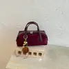 Bolso de mano para mujer estilo comercio exterior, retro, con acabado mate, perfecto para otoño, con una estética europea y americana única, que irradia un ambiente sofisticado y de alta gama, adecuado como bolso de hombro o bolso cruzado.