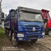 Venda de Caminhão Basculante Howo 375 Cavalos com Oito Rodas e Semirreboque Trator