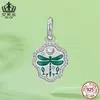 Aiful S925 Prata Esterlina Pingente Original de Libélula Banhado a Platina Pingente de Animal Inseto Contas Soltas Joias Acessórios com Contas