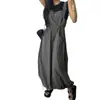Vestido de Verano Simple Coreano Chic Trendy, Estilo Nuevo 2026 Dongdaemun, Cintura con Cordón, Correa Ceñida