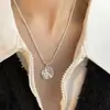 ¡Original Hecho en Casa de Alta Gama! Collar Largo Estilo Coreano Ins Estrella de Mar Cadena para Suéter Ajustable Retro de Nicho