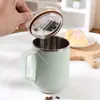 Vaso de Agua con un Toque de Lujo Ligero y de Alta Gama para Oficinistas y Estudiantes, Taza de Acero Inoxidable con Alto Valor Estético para Chicas, Vaso de Agua Aislado con Popote