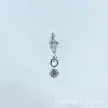 Brinco Pingente G23 Titânio Liga de Titânio Astmf-136 Zircônia Redonda Única Marquise Piercing Labial Stud de Titânio com Rosca Interna