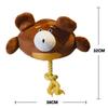 Brinquedo de Pelúcia para Cachorro com Voz Molar Resistente a Mordidas Aliviando Sonolência Companheiro Cão Pequeno Teddy Golden Retriever Suprimentos para Animais de Estimação