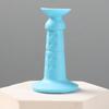 Batente de Porta de Silicone, Ventosa de Porta Sem Furo, Batente de Porta de Borracha para Portas de Entrada, Bloqueador de Porta Silencioso, Porta Antifurto