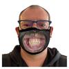 Mascarillas estampadas expresiones faciales unisex divertidas mascarillas de comercio exterior mascarillas de algodón antipolvo transfronterizas mascarillas estampadas al contado