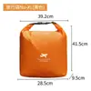Bolsa de armazenamento para viagem ao ar livre com fechamento roll-top, grande capacidade, dobrável, portátil, resistente a rasgos, resistente a arranhões, bolsa organizadora para itens diversos