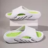 Sandalias de verano para hombre, tipo slip-on, para exteriores, con sensación cómoda, pantuflas deportivas antideslizantes para hombre, para uso en interiores en casa, pantuflas de moda con suela gruesa, transfronterizo