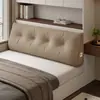 Almofada Macia de Cabeceira com Encosto, Estrutura de Cabeceira, Almofada Grande para Quarto, Modelo Novo 2026 Feito Sob Medida, Almofada Macia Anticolisão Removível e Lavável