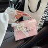 Bolso Satchel Versátil de Moda Ins Bolso Kelly para Mujer Verano 2025 Nuevo Bolso de Hombro para el Trabajo y Ropa de Trabajo Bolso de Mujer Bolso Cuadrado Pequeño Bolso