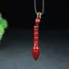 Pingente Caneta Wenchang Cinábrio Presente para Estudante Areia Dourada Roxa Título da Lista Dourada Pingente Caneta Wenchang Areia de Cristal Dourado para Homens e Mulheres