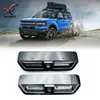 Adequado para 21 Ford Bronco Maçaneta da Porta Traseira Modificada Moldura Decorativa Adesivo de Decoração da Carroceria Tampa Protetora