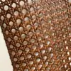 Rede de Tecelagem de Rattan PE Material de Tecelagem Octogonal Imitação de Rattan Móveis Feitos à Mão Portas de Armário Telas Teto Materiais de Decoração
