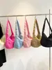 Bolso Grande de Bordado Acolchado para Mujer 2026 Nuevo Bolso de Hombro Cruzado de Moda Casual Bolso Dumpling