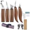 Herramienta de tallado de fábrica, cuchillo de carpintero, cuchara de excavación, cuchillo manual para cortar madera, cuchillo de madera, cuchillo raspador, machete, herramienta de recorte, traje