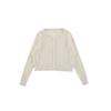 Cárdigan de Color Sólido para Niña, Ajustado, Corto, de Verano, para Niños, con Ribete, Ligero y Suave, Chaqueta Casual