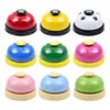 Sino de Metal Minimalista Moderno Sino de Cozinha e Jantar Sino de Botão de Pressão Atacado Jogo Infantil Sino de Resposta Sino de Empurrar Manual Sino para Entrega de Comida
