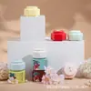Perfume Sólido Hexagonal en una Botella de Cerámica de Estilo Chino Tradicional, Perfume Sólido de Método Antiguo para Mujeres, Fragancia de Jazmín