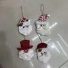 Colgante de bolsa de Santa Claus transfronterizo, muñeco de tela para decoración navideña, adorno para árbol de Navidad, decoración colgante para arrangement de ambiente de escena