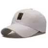 Más fácil para Combinar Gorra de Béisbol con Visera Ancha Bordada de Oso Polar que Muestra la Cara Gorra de Béisbol Pequeña Circunferencia de Cabeza Grande Gorra de Béisbol de Moda